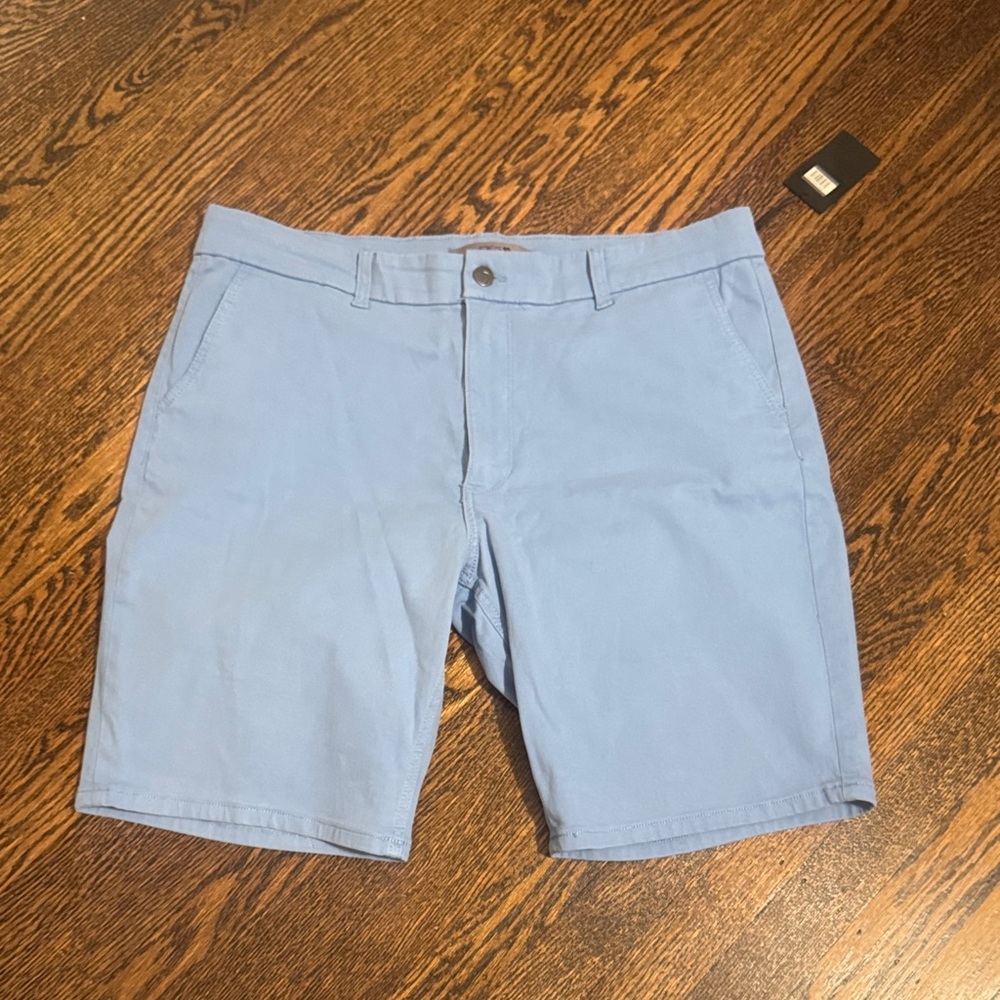 NWT Joe's Jeans Sky Blue Flat Front Shorts
